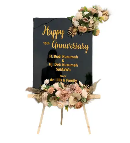 Papan Bunga Akrilik Hulu Sungai Tengah